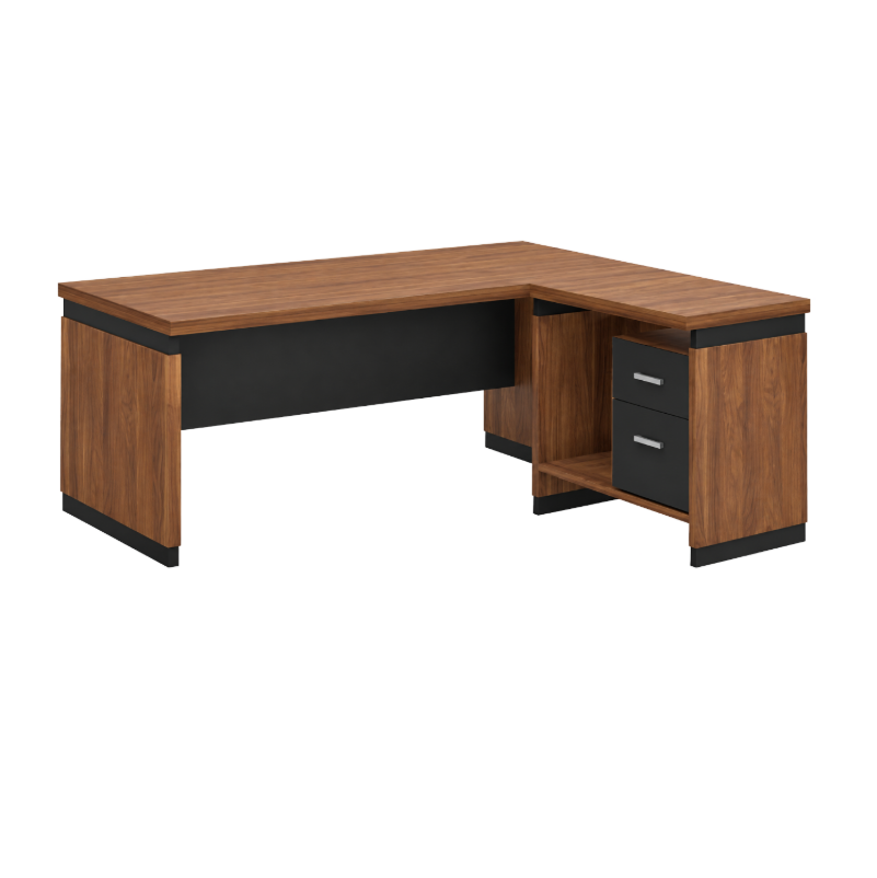 Leonel L-Type Executive Table, 160cm & 180cm