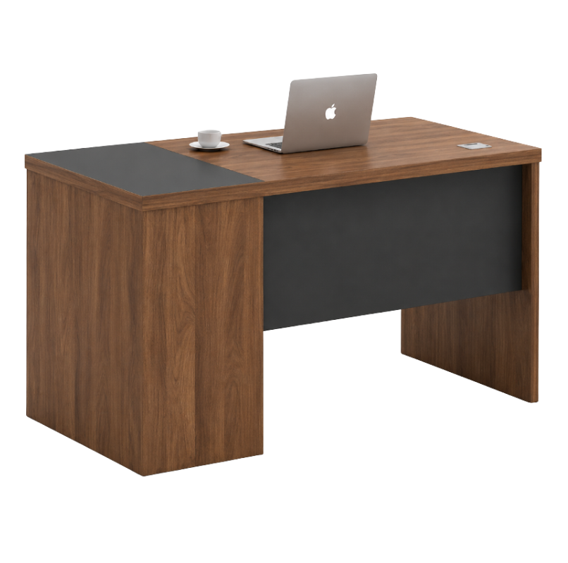 Dariel Office Table with Storage Drawers & Fixed Pedestal, 120cm & 140cm