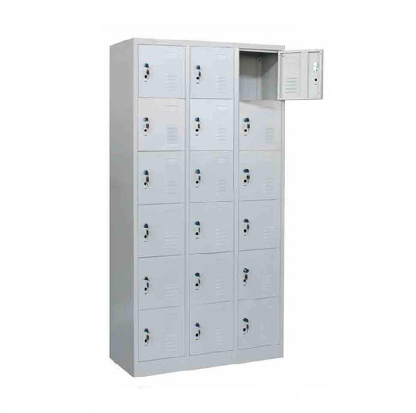 Ford 18-Door Steel Locker, 90cm