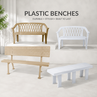 Plastic Benches