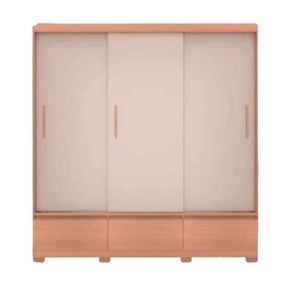 Monza 3 Door Sliding Wardrobe with 3 Drawers