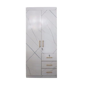 Jacob 2 Door Wardrobe with 3 Drawers
