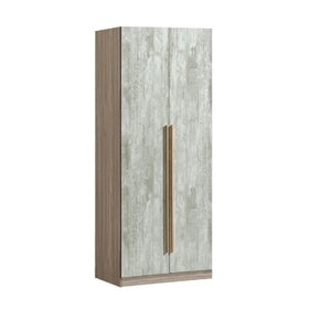 Conner 2 Door Wardrobe with Long Handles