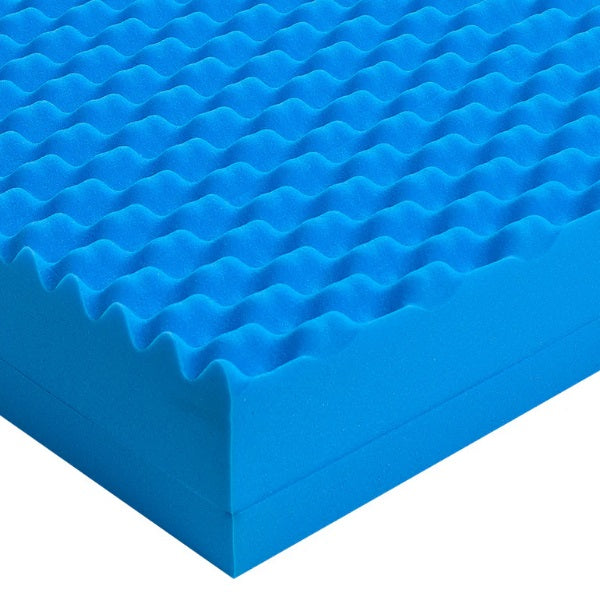 Designed with a convoluted comfort layer, it ensures uninterrupted airflow as you unwind. Its unique hollow peaks evenly distribute weight and can also help alleviate pressure points, ensuring a soothing and comfortable sleep experience.