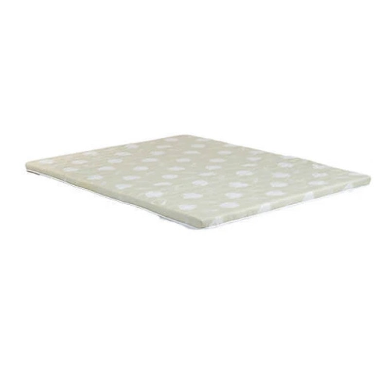 • Breathable Banig and Quilted Fabric Mat:
• Traditional banig (straw mat) panel promotes airflow.
