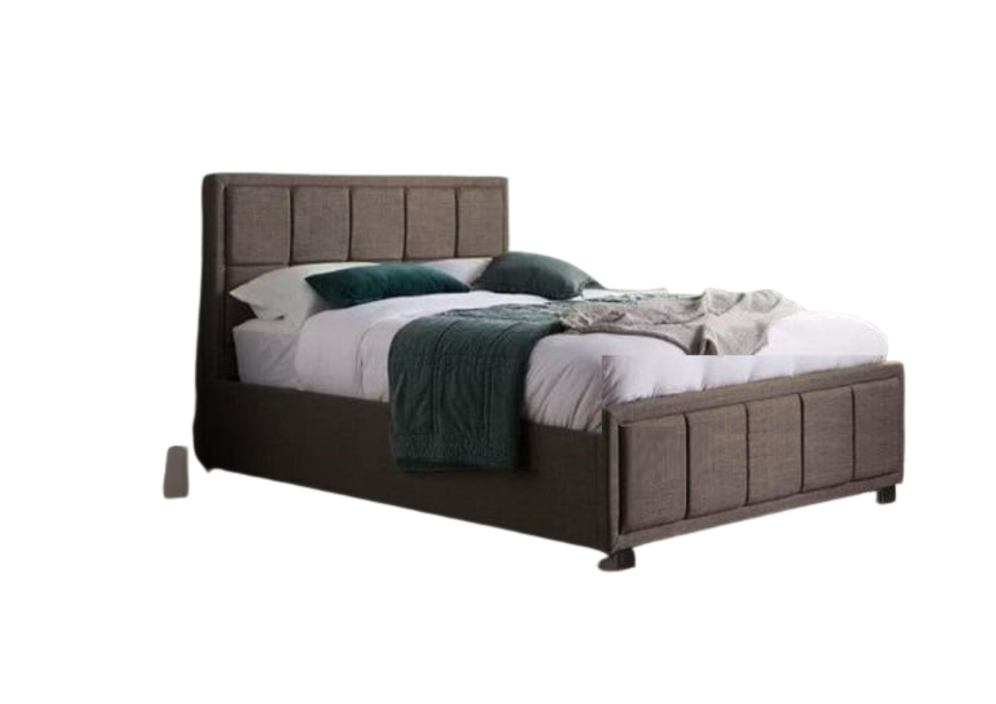 Abraham Upholstered Bed Frame for Single to King Size Beds