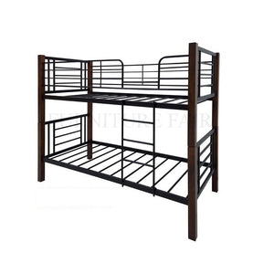 Brielle Wooden Post Single Over Single Bunk Bed