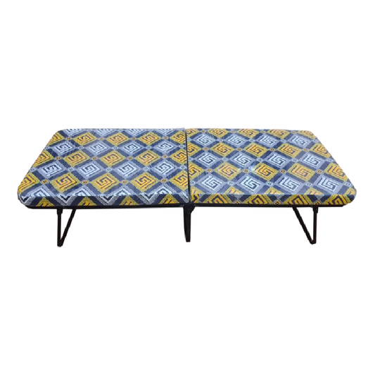 Alzirr Folding Bed with Foam Mattress | 177cm x 66cm