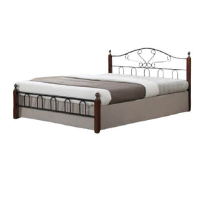 Leo Wooden Post Bed for Double to Queen Size Beds