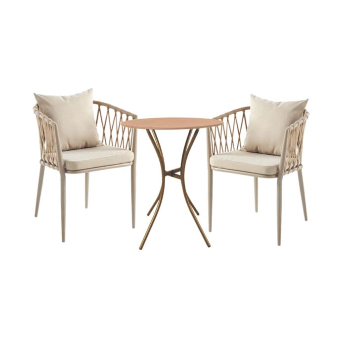 Contemporary coffee table with a wooden surface and sturdy metal legs, perfect for any modern living space.