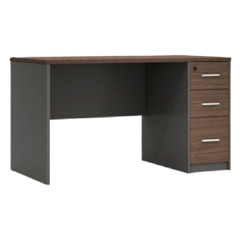 Fennel Office Table with 3 Drawers, 140cm