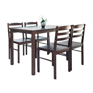 Bandit Dining Set | 4 & 6 Seater Rectangular Wooden Dining Set
