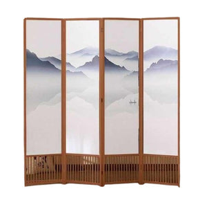Valentina 4 Panel Folding Room Divider | Blue Mountain Design
