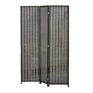 Naomi 3 Panel Folding Room Divider | Bamboo Design