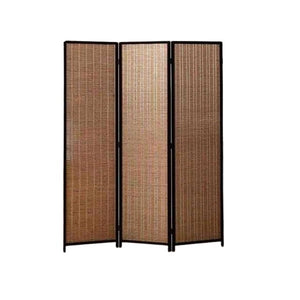 Abigail 3 Panel Folding Room Divider | Bamboo Design