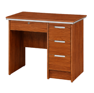 Tea Plant Office Table with 4 Drawers & Dual Locks, 80cm