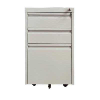 A gray metal locker with compartments, designed for efficient storage and easy access.
