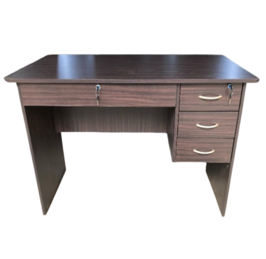 Ajuga Office Table with 4 Drawers & 2 Locks, 120cm