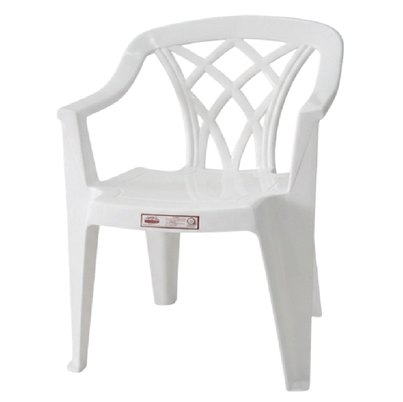 Cofta Diamond Monobloc Armchair | Durable Moulded Polypropylene Plastic