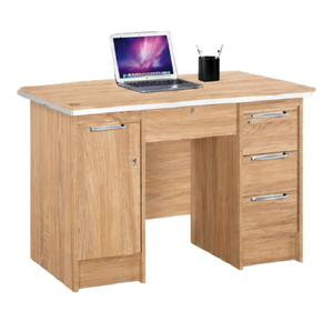 Lemongrass Office Table with 5 Drawers & 3 Locks, 120cm