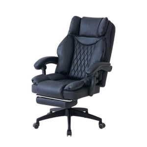 Teddy Executive Chair with Cushioned Back, Cushioned Seat & Footrest