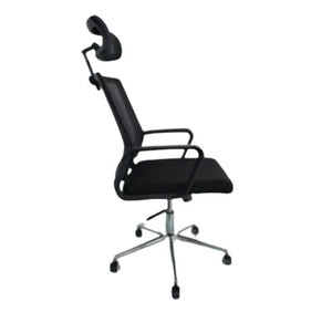 Phineas High-Back Executive Chair with Mesh Back, Mesh Seat & Headrest