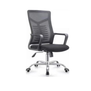 Kellan Mesh Desk Chair with Padded Fabric Seat