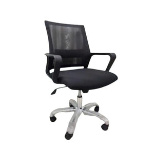 Lawrence Mesh Desk Chair with Chrome Base