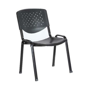 Orion Visitor Chair with Perforated Backrest
