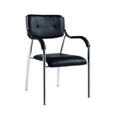 Bowen Visitor Chair with Chrome Frame