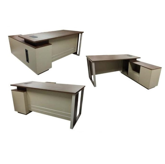 A office desk  perfect for efficient workspace management.