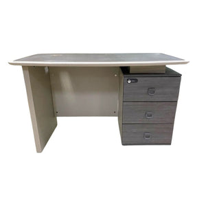 Marshall Office Table with 3 Drawers, 140cm