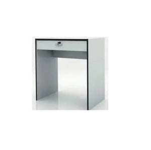 Coleus Office Table with Lockable Drawer, 61cm