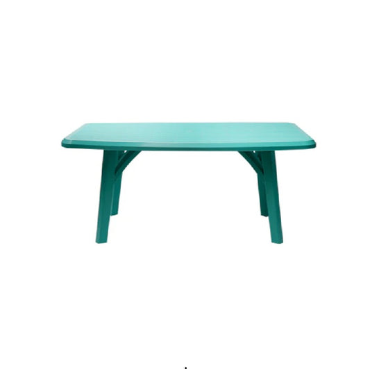 spacious plastic table for dining and gatherings