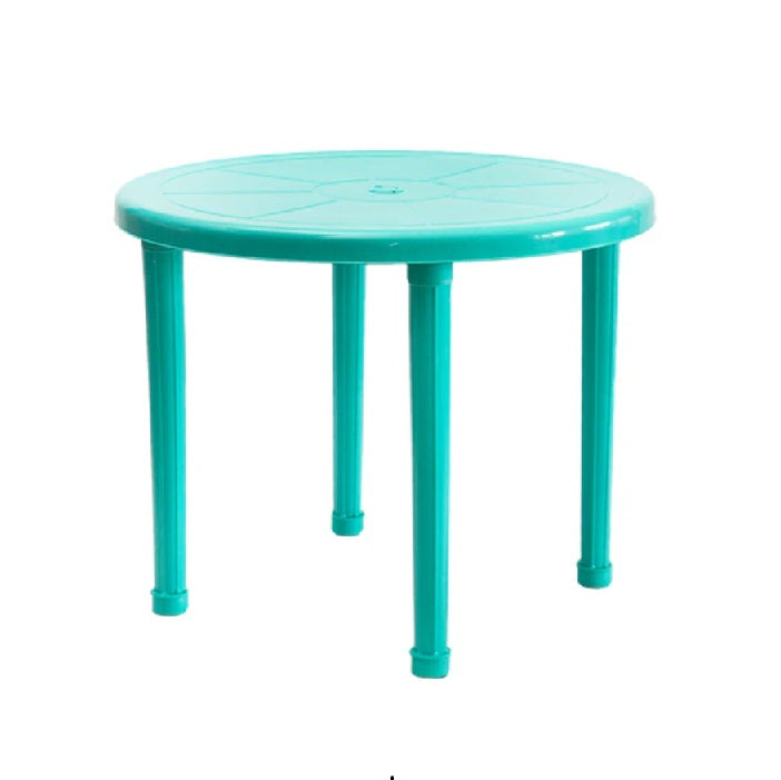 compact plastic table for dining and gatherings