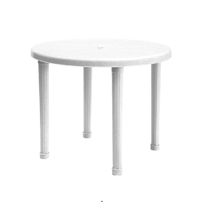 compact plastic table for dining and gatherings