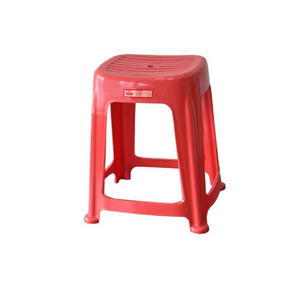 Cofta Acacia Monobloc Stool | Durable Moulded Polypropylene Plastic