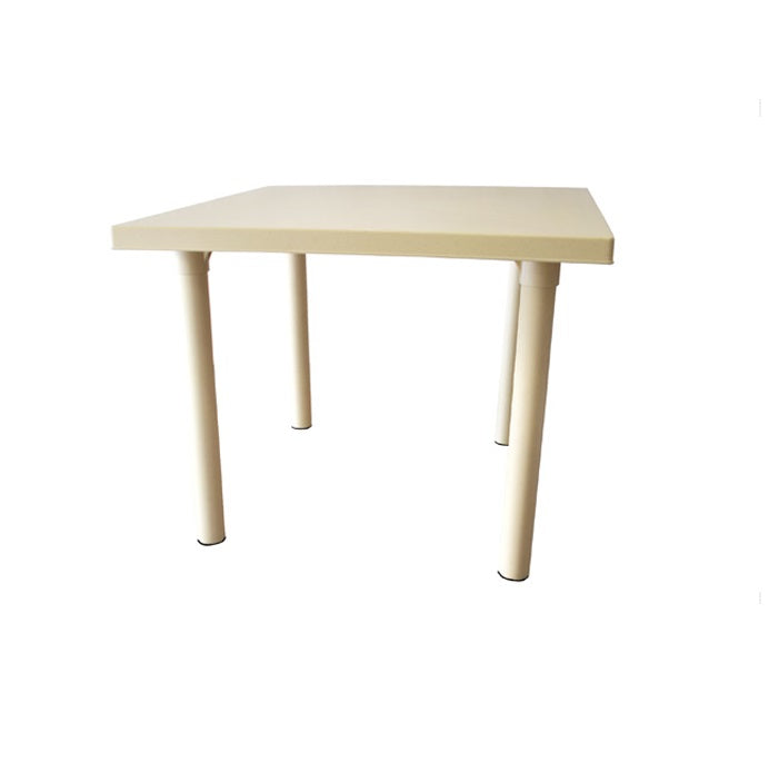 plastic dining table for indoor and outdoor use