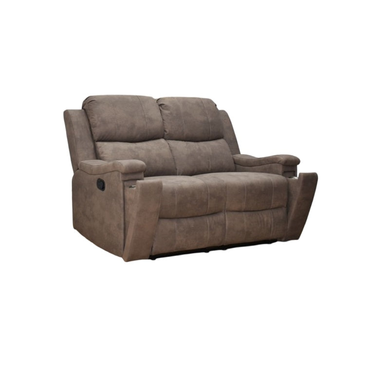 A cozy brown recliner chair is depicted, emphasizing its stylish design and comfort for relaxation.