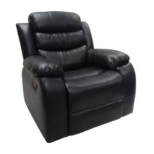 A cozy  recliner chair equipped with a modern armrest, perfect for relaxation in a contemporary setting.