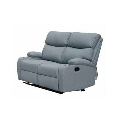The image features a stylish recliner chair, emphasizing its plush seating and contemporary look.