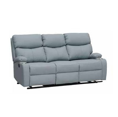 The image features a stylish recliner chair, emphasizing its plush seating and contemporary look.