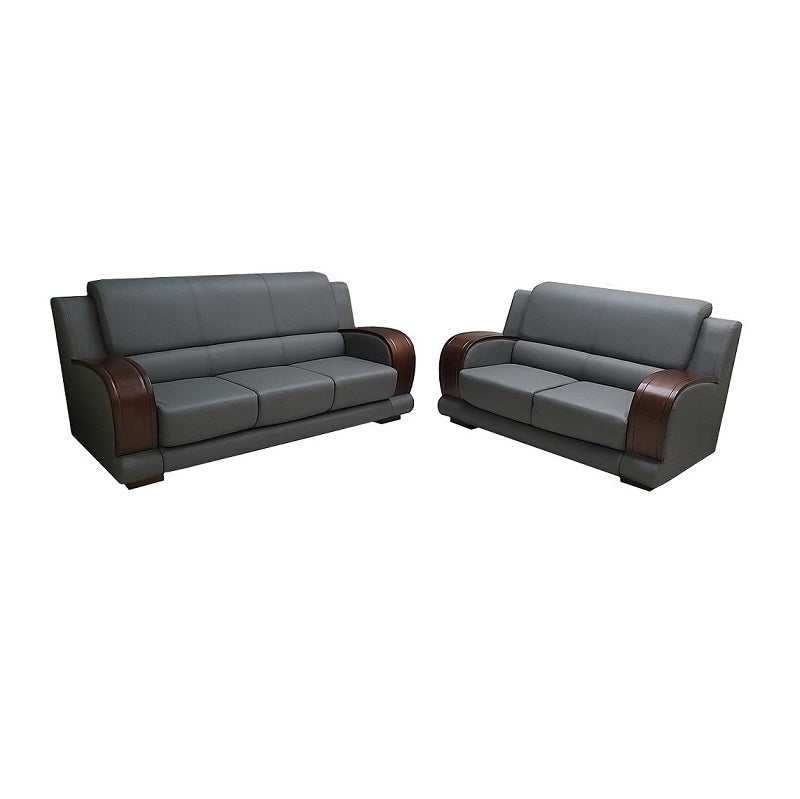 A stylish 3 2 seater leatherette sofa, perfect for enhancing comfort in any living space.