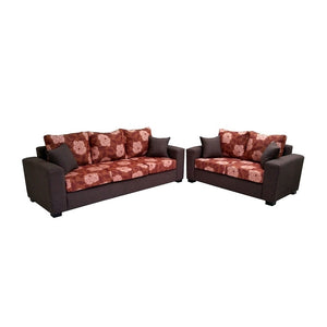 Guillani Sala Set | 3-2 Fabric Upholstered Sofa Set with Cushions