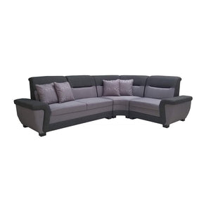 Maldives Corner Sofa | Fabric Upholstered with Cushions