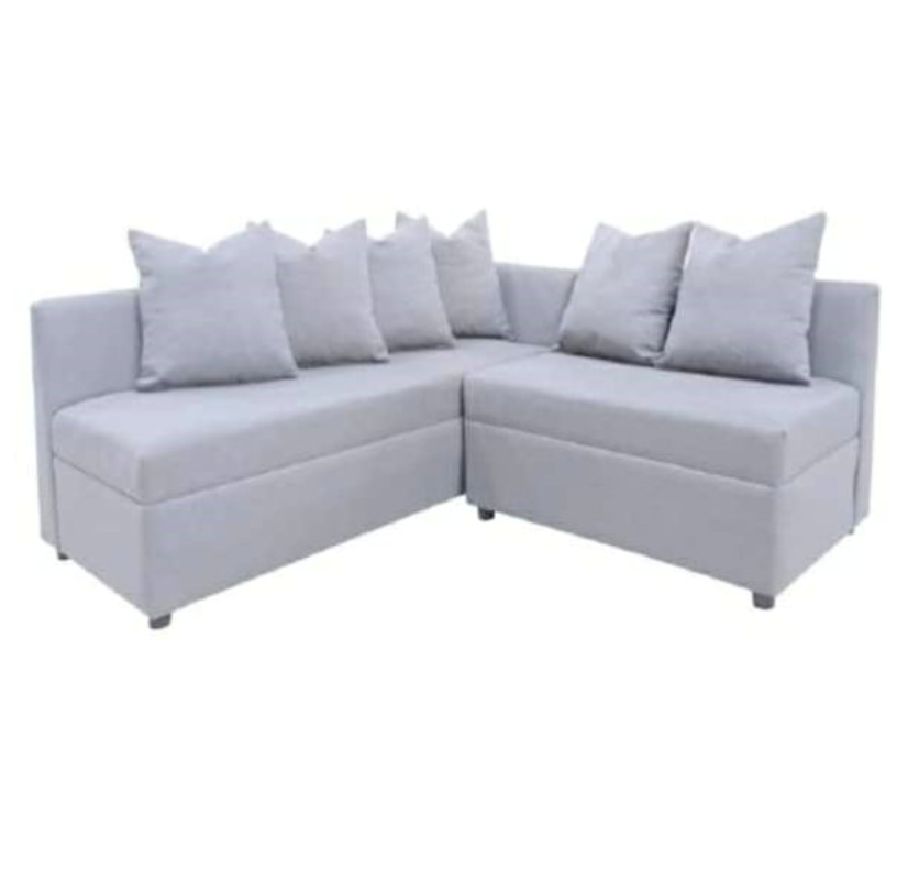Butternut Corner Sofa | Fabric Upholstered with Cushions