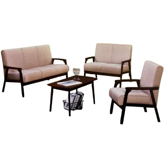 A collection of  chairs positioned around a sleek table, perfect for meals or casual conversations.