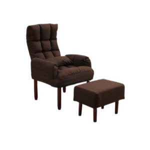 Poppy Accent Chair | Recliner Chair with Foot Stool
