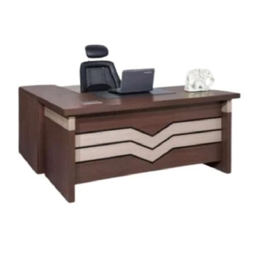 Bryan Executive Table with Wire Management Box, Drawer Storage & Pedestal, 160cm