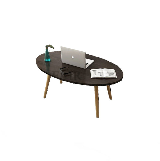 Oakleaf Oval Wooden Coffee Table